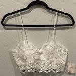 Free People  Mariana Antique White Bralette Photo 3