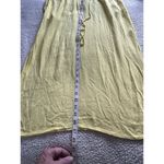 Sita Murt Yellow Linen Blend Button Front Drawstring Waist Midi Shirt Dress 40/8 Photo 15
