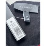 The Limited  NWT Black Red Floral Cotton Blend Sweater XL $89 Whimsygoth Photo 4