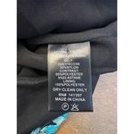 ASTR NWOT Women's Floral Long Sleeve V-Neck Bodysuit Blouse Size M Black Photo 5