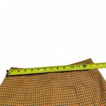 Urban Outfitters  Orange Plaid Skirt Photo 1