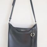 DKNY crossbody leather black bag. Photo 7
