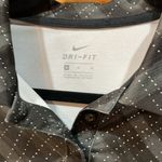 Nike POLO GOLF PERFORMANCE SHORT SLEEVE SHIRT BLACK GRAY WHITE SIZE M Photo 1