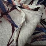 Free People Intimately  Simone Ivory Floral Print Tank Top Size Large Tropical Photo 6