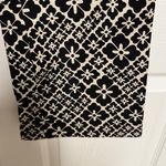 Moschino Vintage  Black and Cream Floral Pants Photo 4