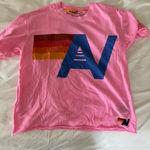 Aviator Nation  Pink Tee Boyfriend Photo 0