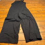 Nike  Black Jumpsuit Tank Style Wide Leg Cropped Athleisure Women S Photo 6