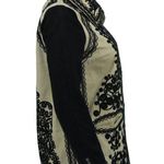 Free People  Women's Stitched Quills Black & Cream Embroidered Jacket Size XS Photo 3