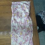Floral Pink Dress Size M Photo 2