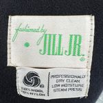 Jill Jr. MEDIUM American VINTAGE 70s Black Wool Blend Opera Over Trench Coat Photo 10