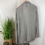 Anthropologie Black & White Stripe Open Front Sweater by Sunday In Brooklyn S Photo 1