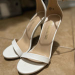 Dream Pairs Karrie Ankle Strap Stiletto Heels White Size 6 Photo 0