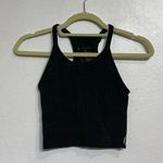 Free People Movement Black Gone Adrift Seamless Yoga Crop Top Sz S Photo 1