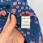 Natalie Martin  Heather Maxi Dress Vintage Flowers Azure Blue L Photo 4