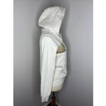 Aviator Nation  5 Stripe Full Zip Cream Hoodie XS Photo 3