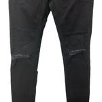 Roxy Rebelcome Women's Skinny Jeans Size 28 Black Denim Distressed Mid Rise Photo 3