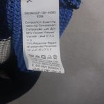 Dazy Blue Stripe Nautical Open Knit Sweater Dress Tunic Size XL Photo 7