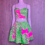 Lilly Pulitzer  Parfait Pineapple Crop top and skirt set swimmer beach outfit 0 Photo 11