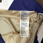 Tommy Bahama Skirt Size Medium Blue White Striped Stretch Lined Womens 34X37.5 Photo 6