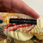 White House | Black Market NWOT women’s yellow floral pull on wide leg pants MP Photo 7