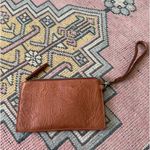 American Leather Co Nashville Essential Power Tooled Charging Wristlet Brown Photo 5
