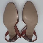 Vintage Deadstock Made in Italy for Lord & Taylor‎ Ankle Strap Pumps 6.5 NARROW Brown Photo 3