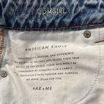 American Eagle Distressed Ripped Tomgirl Button Fly Denim Jeans 10 Photo 8