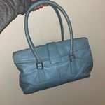 Coach RARE Vintage Light Blue Shoulder Bag Style 9550 Photo 2