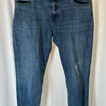 Kut From The Kloth  Crop Straight Jeans Womens Plus Sz 16 EUC Raw Hem Photo 0