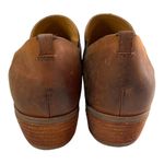 Korks Shoes Womes 11M Gertrude Slip‎ On Round Toe Rubber Leather Distressed Brown Size 11 Photo 4