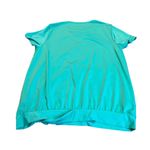 Lands' End 3/$15 LANDS’ END green tie front top Photo 3