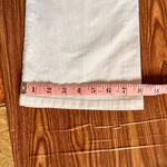 Jones New York  Pants Women’s 6 White Corduroy Skinny Boot High Waist Photo 5