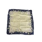 RENOMA Paris Floral Daisy Print 16" by 16" Cotton Scarf Photo 1