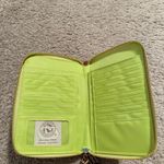 Spartina  449 Wristlet Linen Leather Floral Boho Wallet Clutch 7.5"x 5" Photo 3