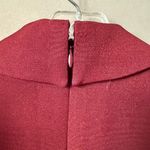 EXPRESS sz 00 Burgundy red deep plunge party jumpsuit Photo 9