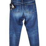 Saint Laurent NEW 100% Cotton Baggy Jeans Blue High Rise Size 27 Photo 3