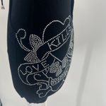 Ed Hardy Y2K  hoodie graphic love kills slowly skull tattoo sz S Photo 10