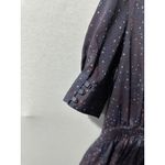 BCBGeneration  Dress Womens 4 Brown Red White Polka Dot Short Sleeve Party Career Photo 6