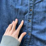 Merona Denim Western Button Up Shirt Photo 3