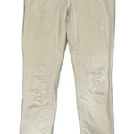 CHAPS Denim off-white distressed ankle jeans 4 Photo 0