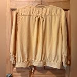 Velvet Heart wrap top women’s L golden yellow Photo 4