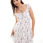 Hollister Floral Romper/Dress Photo 0