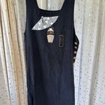 Love Sewn 100% Silk Asian Inspired Embroidered Applique Lagenlook Midi Dress M Black Size M Photo 0