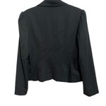 Tahari  Black Stripe Blazer Shoulder Pads Size 14 Photo 1