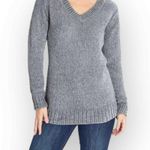 Orvis Beautiful  Womens Marled Phantom Grey Chenille Tunic Sweater Size LG EUC Photo 1