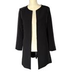 Lucy Paris Black Long Jacket 3/4 Sleeve Casual Formal Photo 1
