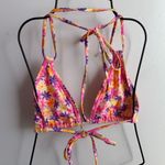 Kulani Kinis NWOT  Daisy Dreamer Panel Halter Bikini Top Photo 3