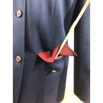 Harve Bernard Women Military Style Jacket Size8 Lined 100% Wool Clueless Preppy Size 8 Photo 1