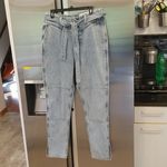 Rag and Bone ππ Mia Yoke High Waisted Belted Paneled Jeans ~ Clean Lou 31 NWT Photo 9