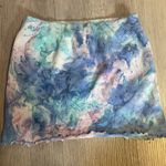 Spiritual Gangster NWOT Seamless Amor Tie Dye Cotton Candy Ribbed Tube Top M/L Photo 3